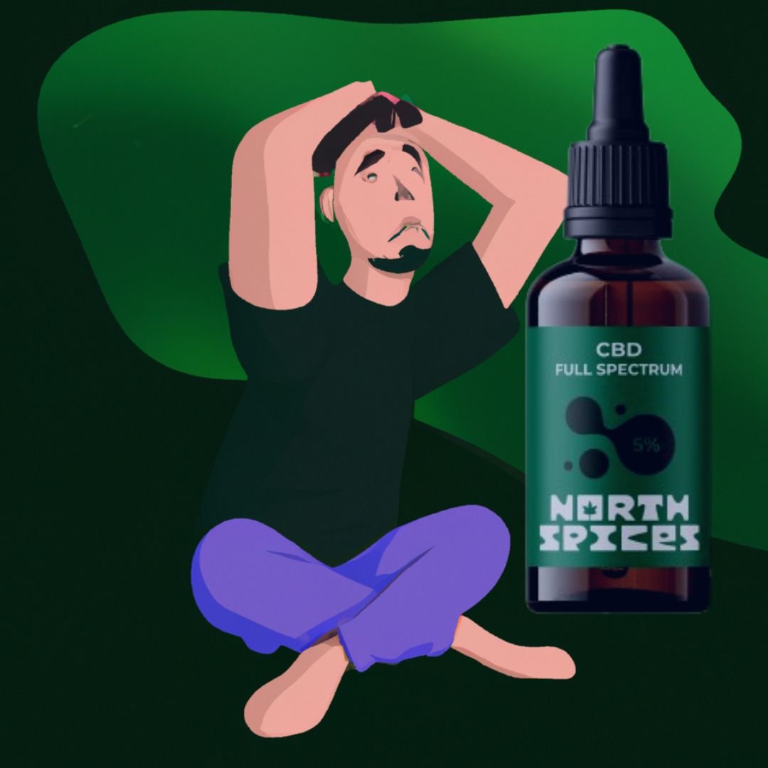 Aceite de cbd para la depresión y ansiedad
